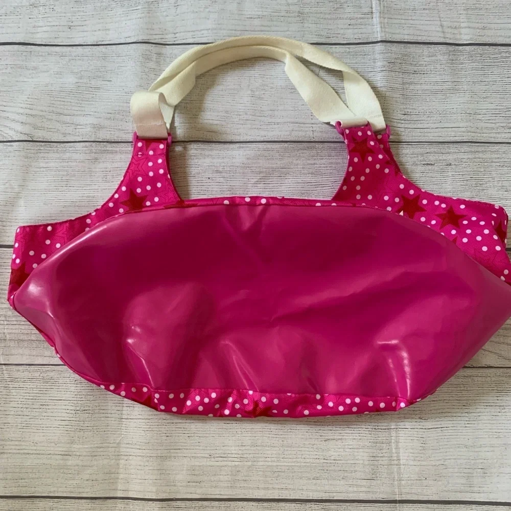 American Girl Pink Star Two Doll Tote Bag Carrier